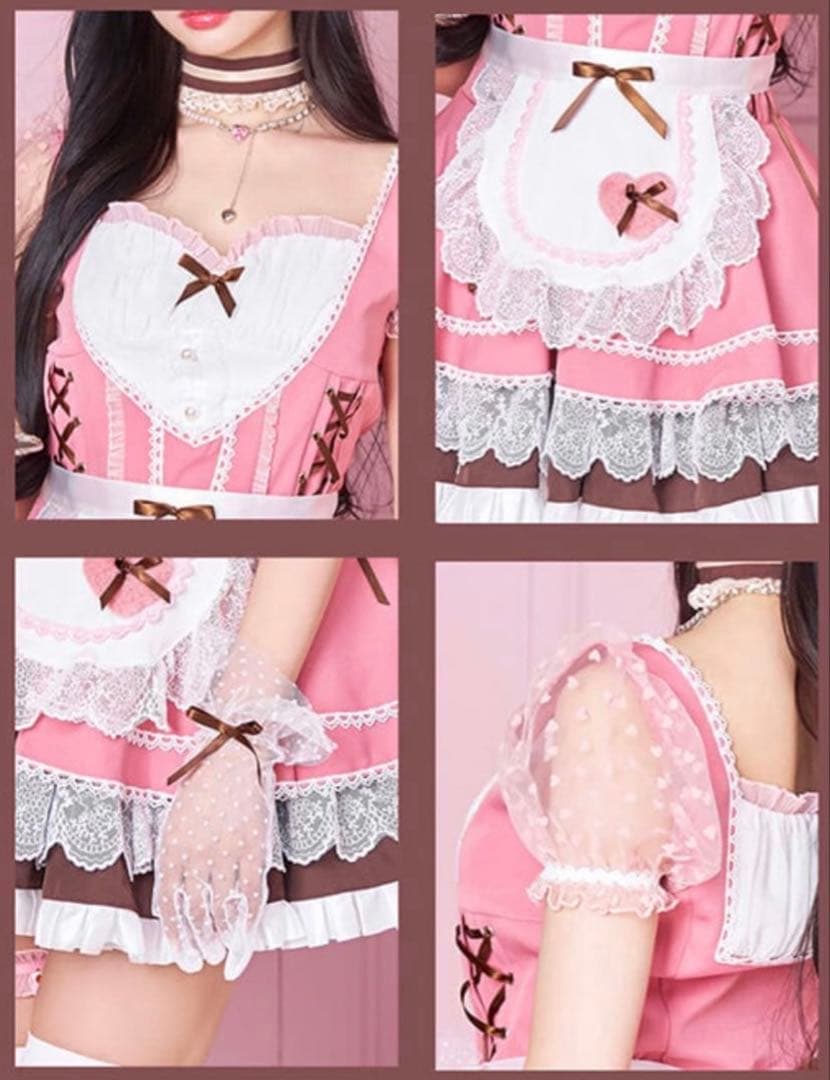 超人気商品】Malymoon ミルクパールストロベリーハートメイド