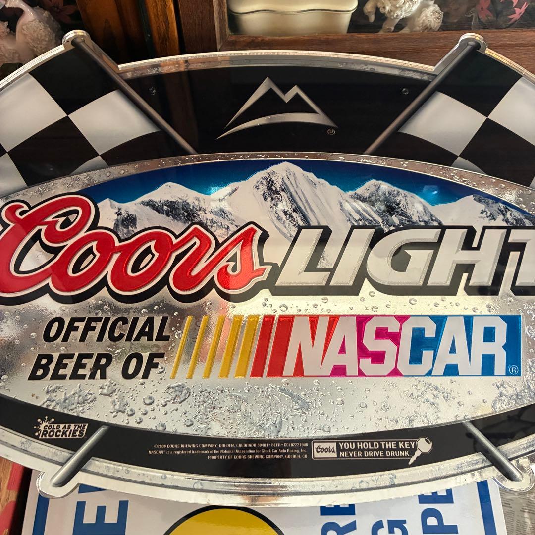 COORS LIGHT アメリカアンティークBEERパブミラーUSA看板ビール