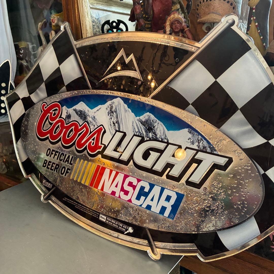 COORS LIGHT アメリカアンティークBEERパブミラーUSA看板ビール