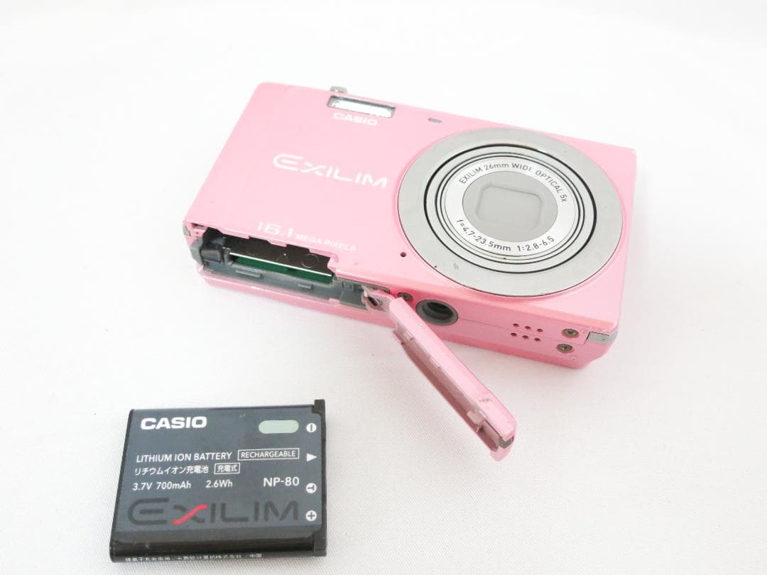 CASIO デジタルカメラ EXILIM EX-ZS12 ピンク