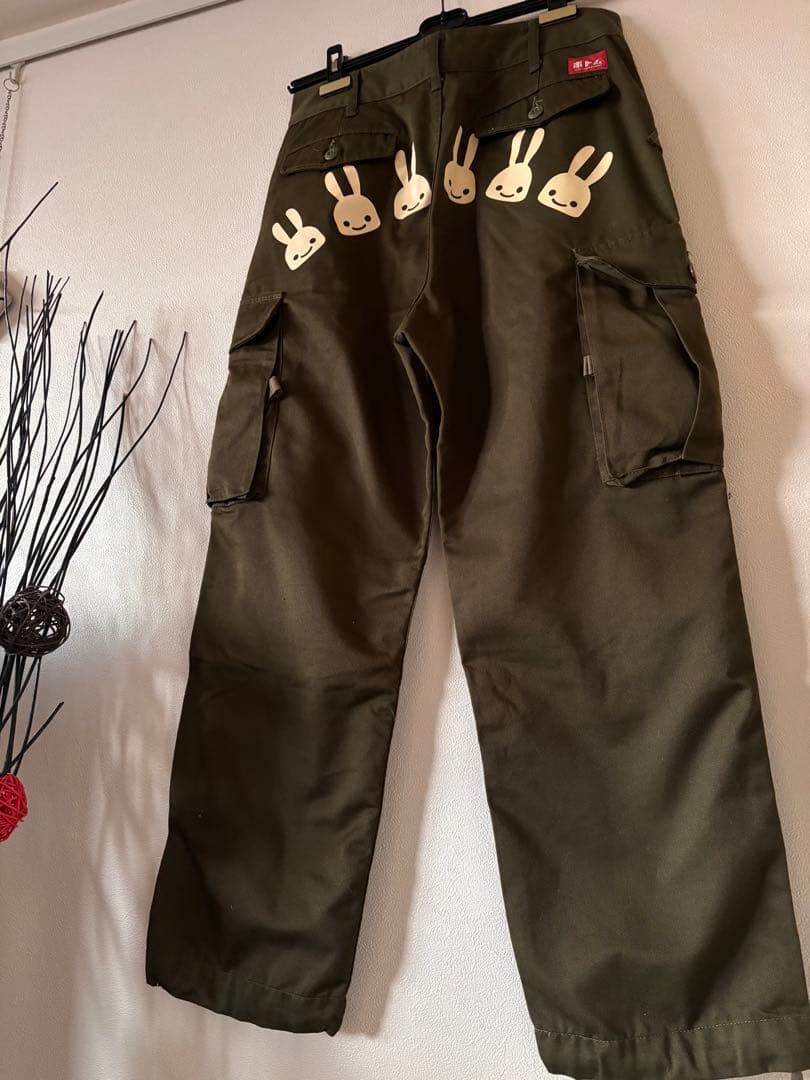 うさぎカーゴパンツ【cune】