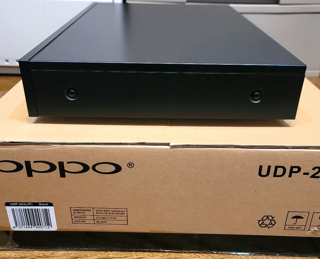 OPPO Ultra HD Blu-rayディスクプレーヤー UDP-203