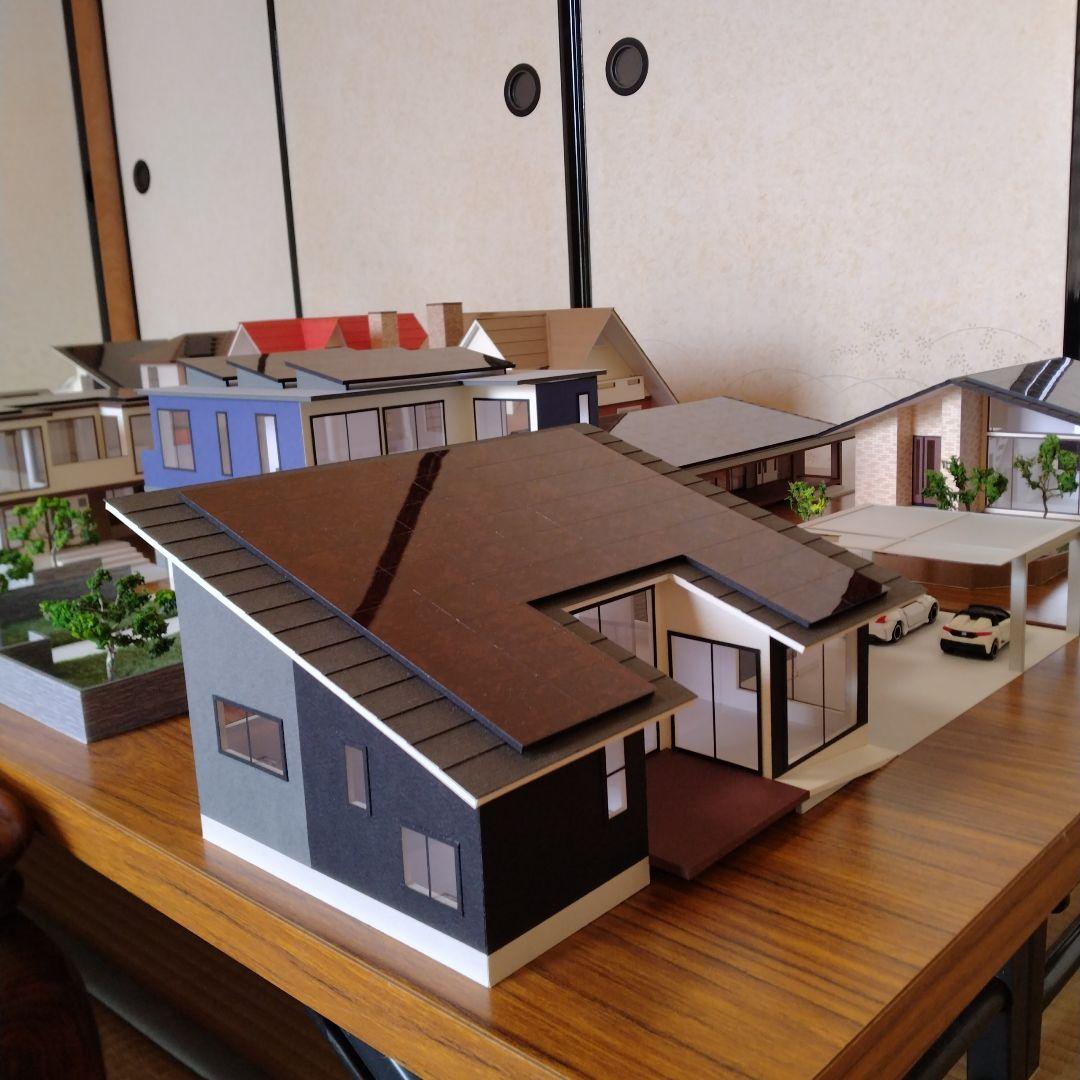 50分の1，平屋＆ロフト内外模型No.90『威風堂々328・凛』