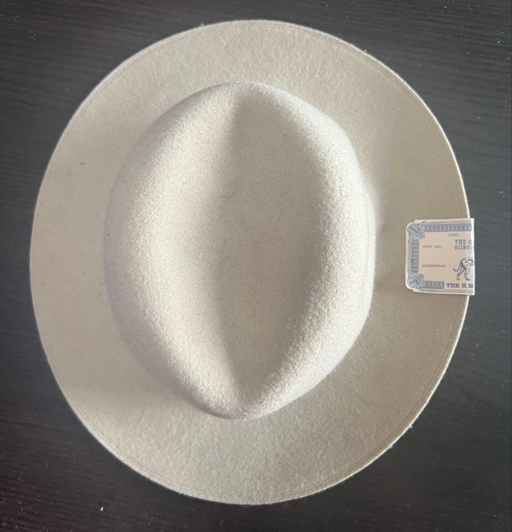 TRAVELERS HAT アイボリー ウールハット