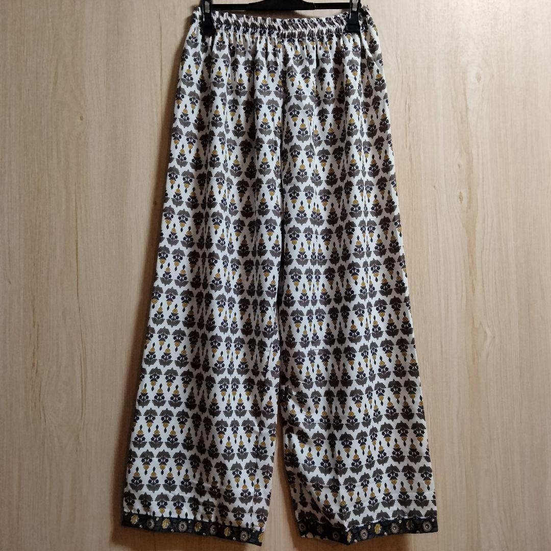 ◎専用◎インド民族衣装 アナルカリクルタセット ネイビー×総花柄【53A-45】