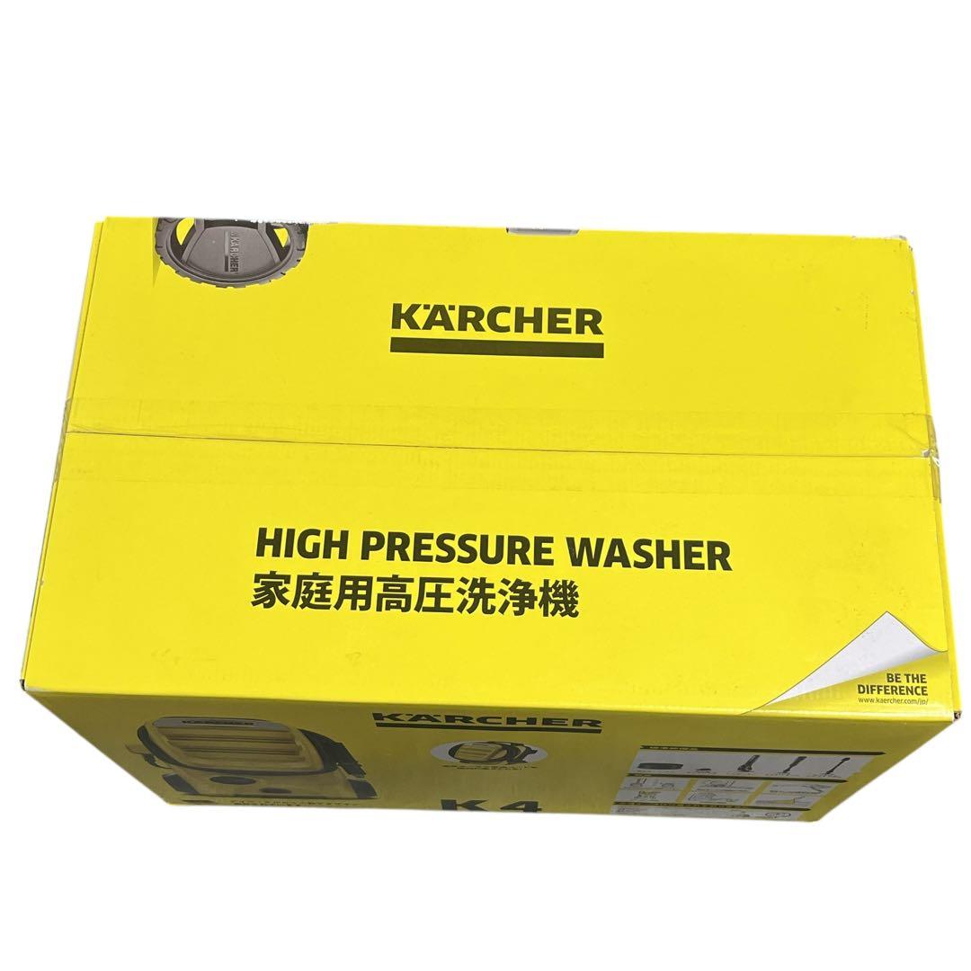 新品未使用 KARCHER ケルヒャー K4 コンパクト 家庭用高圧洗浄機