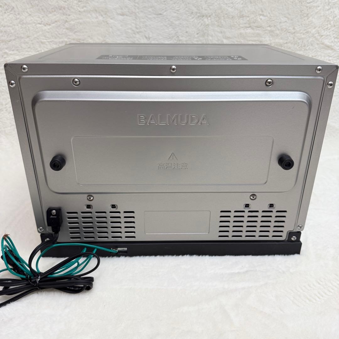 BALMUDA K04A-SU オーブンレンジ　ステンレス　角皿　2020年製