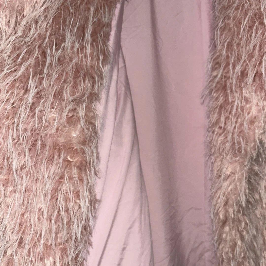 [新品未使用] ファー　ロングコート