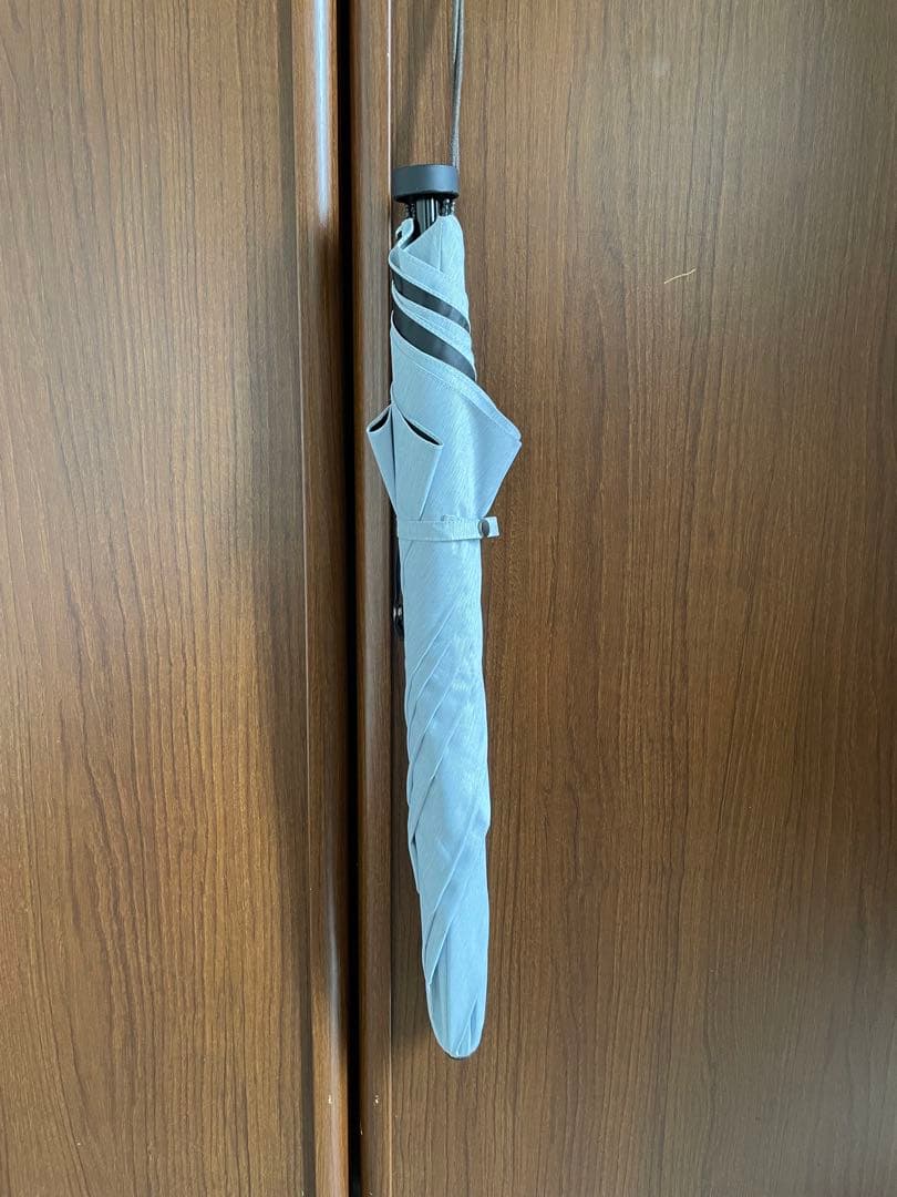 サンバリア100 日傘 2段折 コンパクト moku ブルー