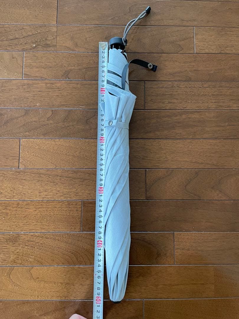 サンバリア100 日傘 2段折 コンパクト moku ブルー