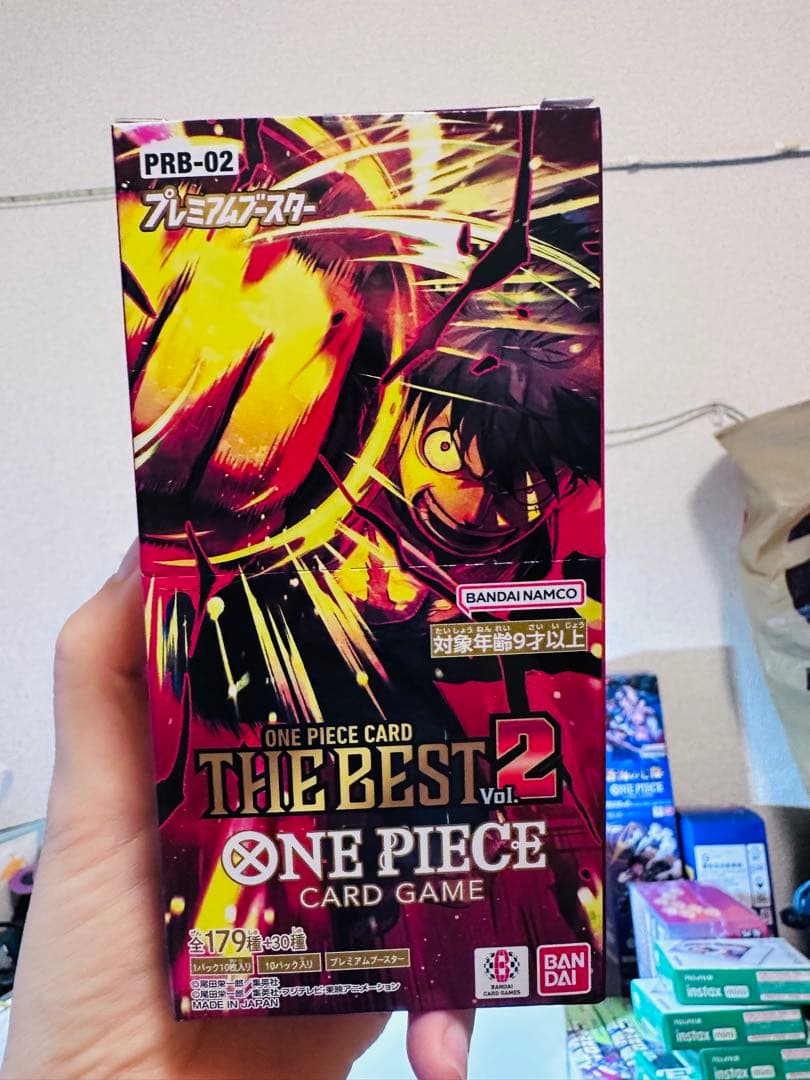 ONE PIECE THE BEST 2 カードゲーム 5BOX