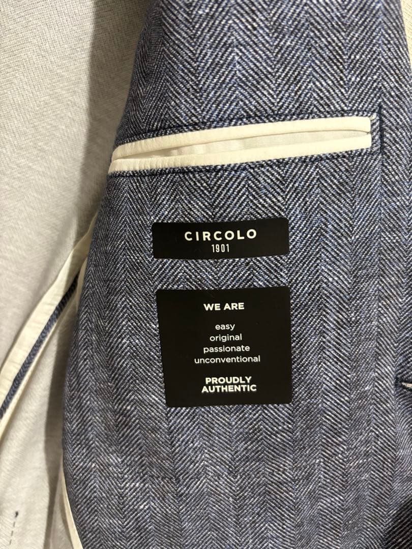 momoさま専用 干場別注 チルコロ1901 ヘリンボーンジャージージャケット