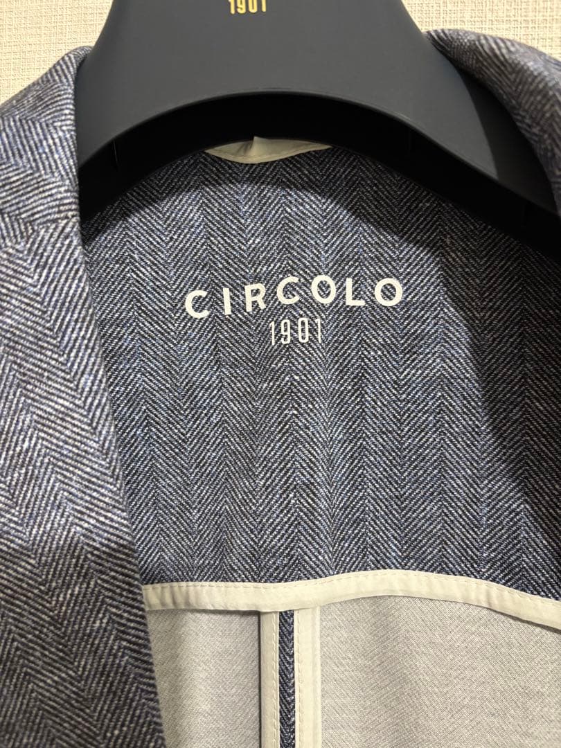 momoさま専用 干場別注 チルコロ1901 ヘリンボーンジャージージャケット