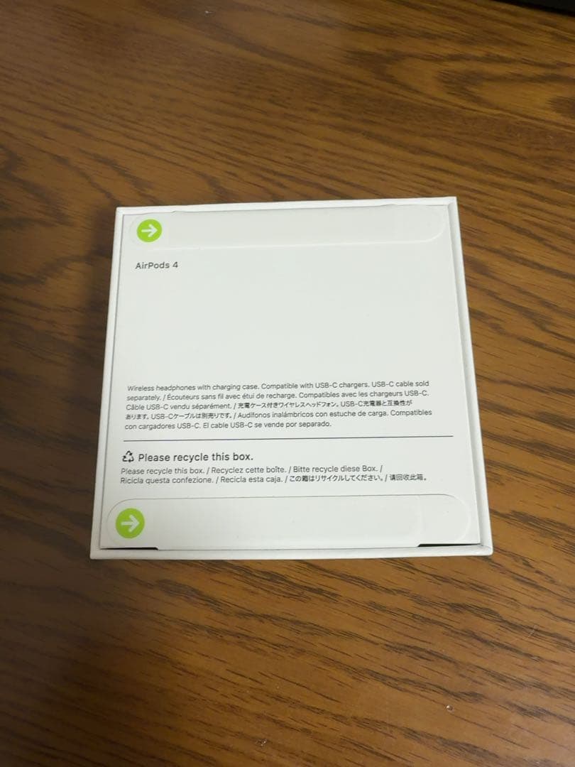 【新品・未開封】AirPods 4 本体