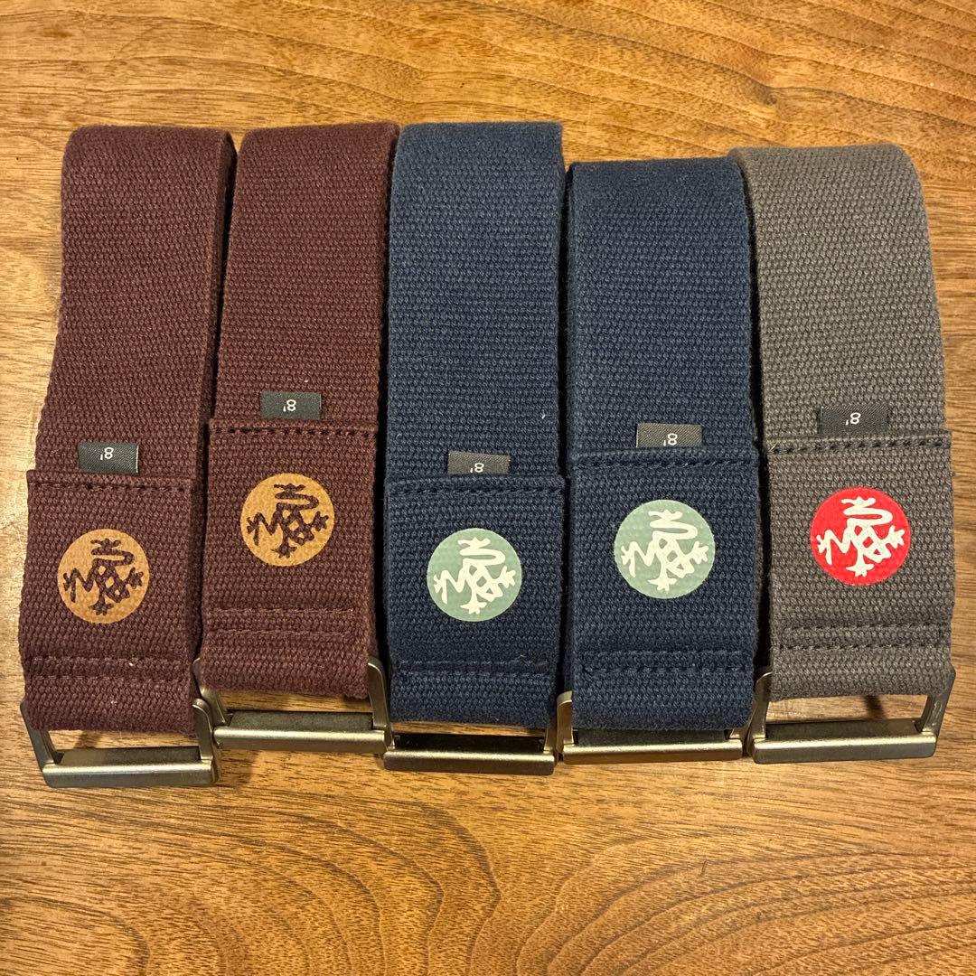 マンドゥカ ヨガストラップ　5本セット