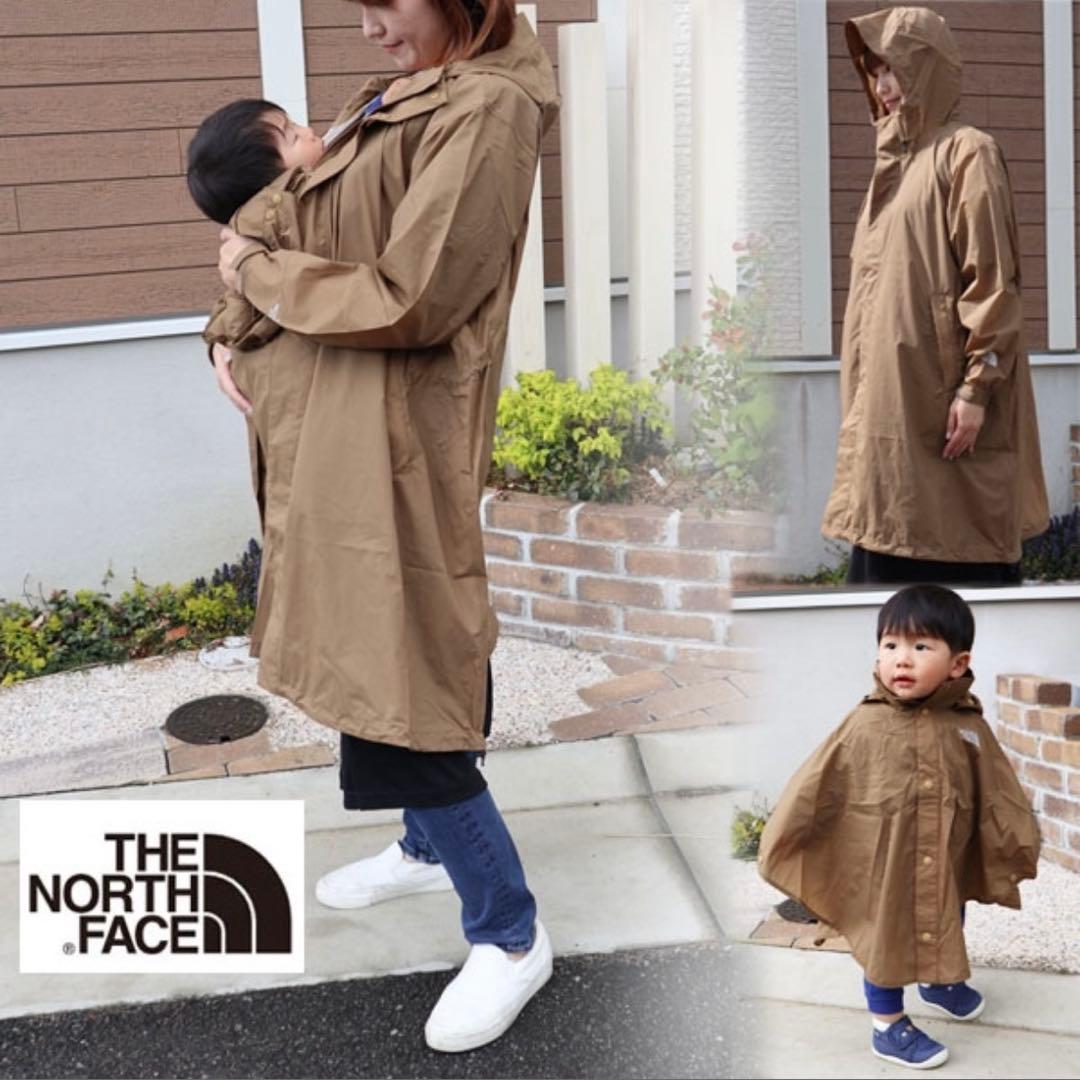 ザ・ノースフェイス　マタニティレインコート（ユーティリティブラウンSM）