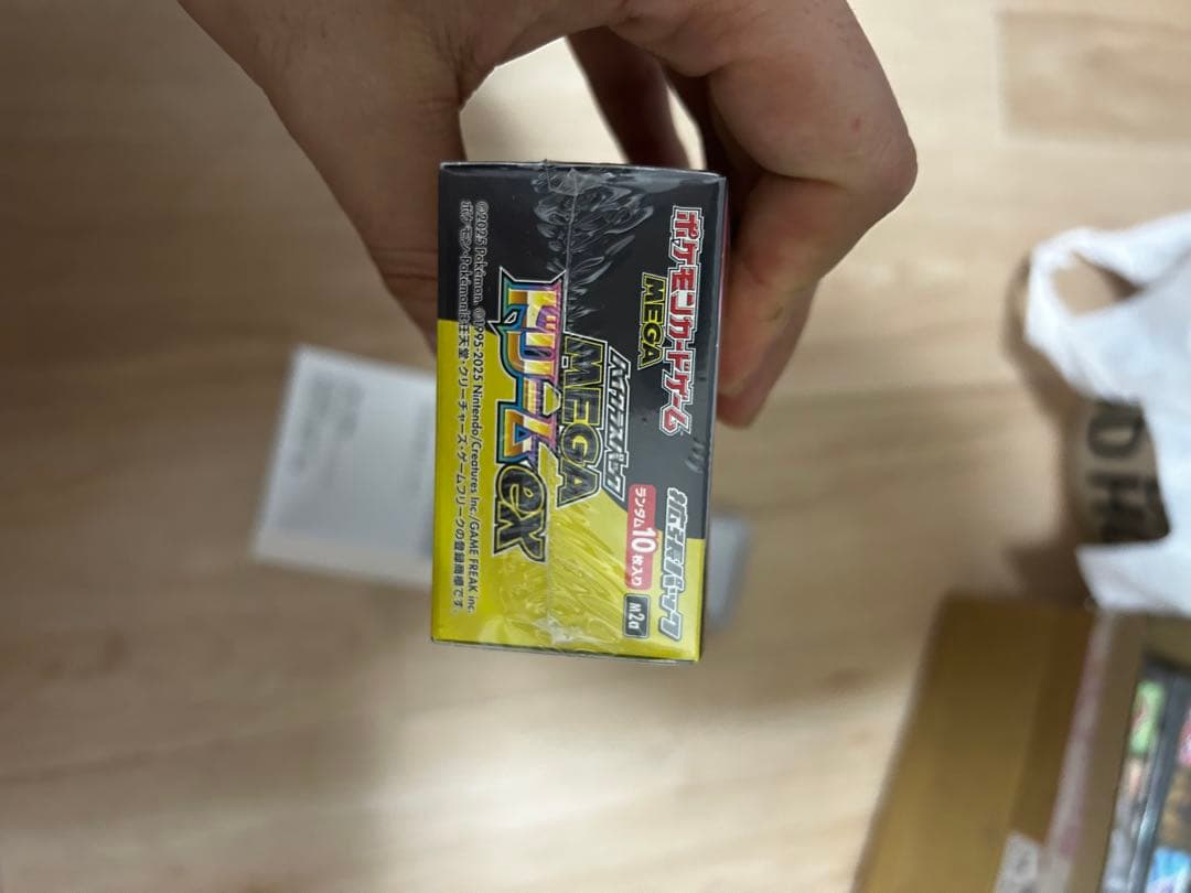 高重量BOX 187.05g ポケモンカード MEGA ドリーム ex