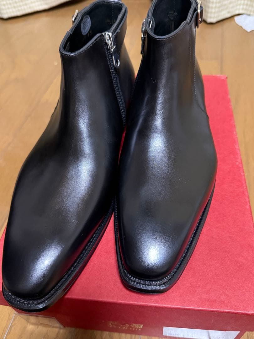 ペルフェット　ジップブーツ　7.5 日本製　ジョドファーブーツ