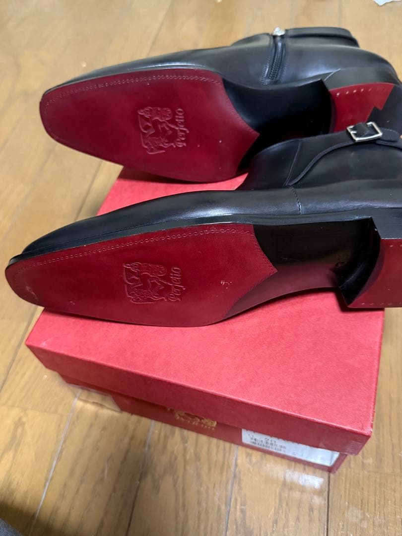 ペルフェット　ジップブーツ　7.5 日本製　ジョドファーブーツ