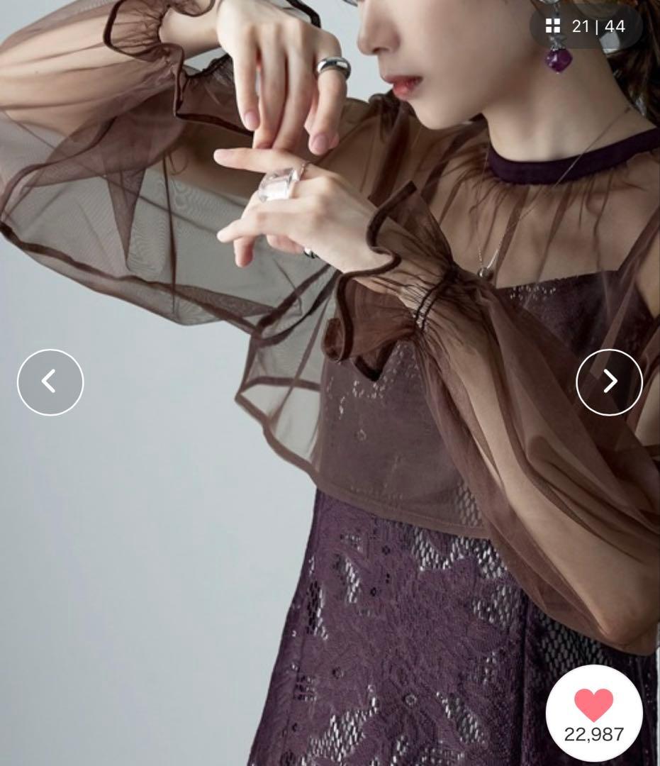 etoll エトル 3wayシフォンボレロ&レースキャミドレス 結婚式