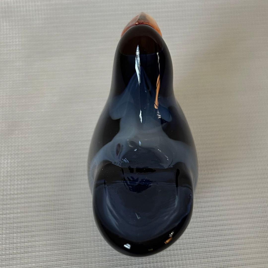 オイバ・トイッカ ガラスの鳥 シエッポ Sieppo レインレッド