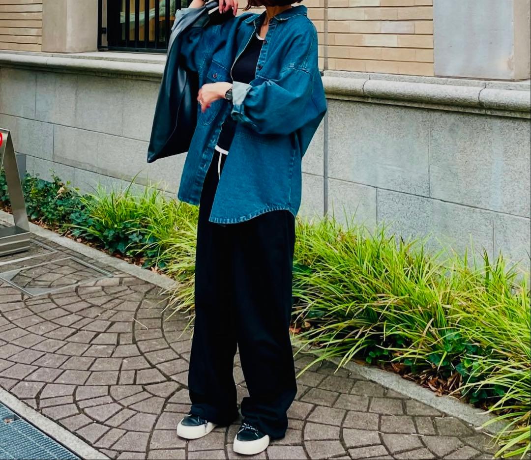 【新品】FINE ex denim shirt JK