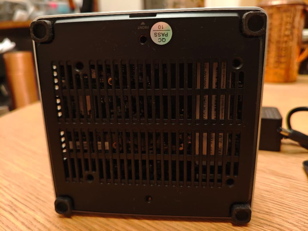 MINISFORUM UN100L ミニPC シルバー 16GB 512GB