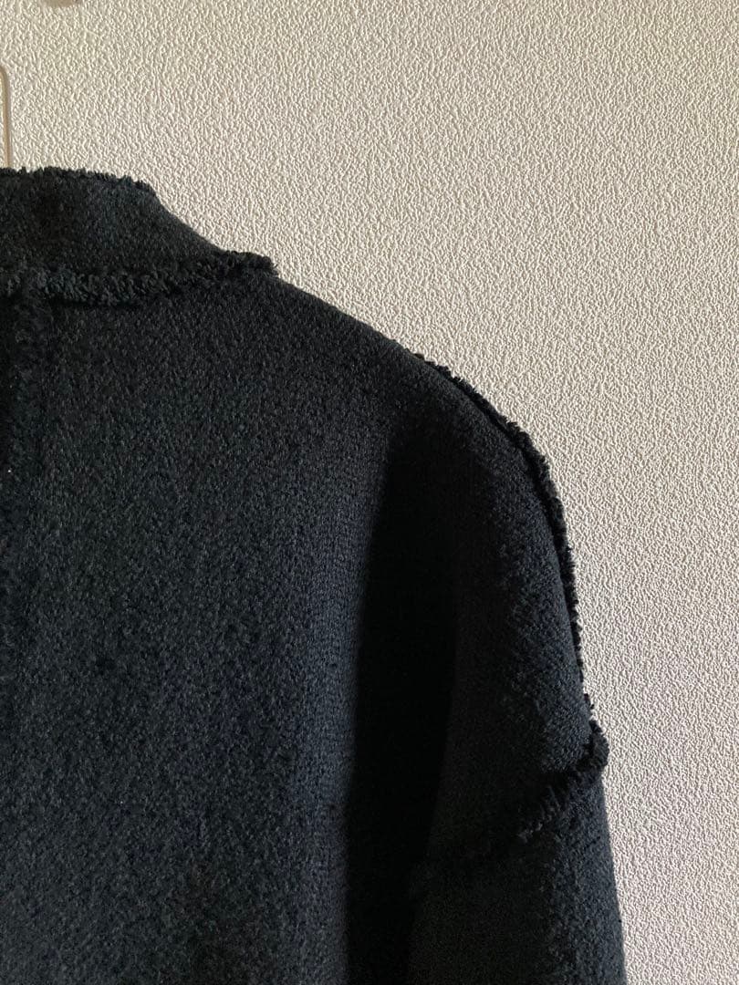 【MITTAN】2024AW OCガラ紡ブルゾン(黒)サイズ2