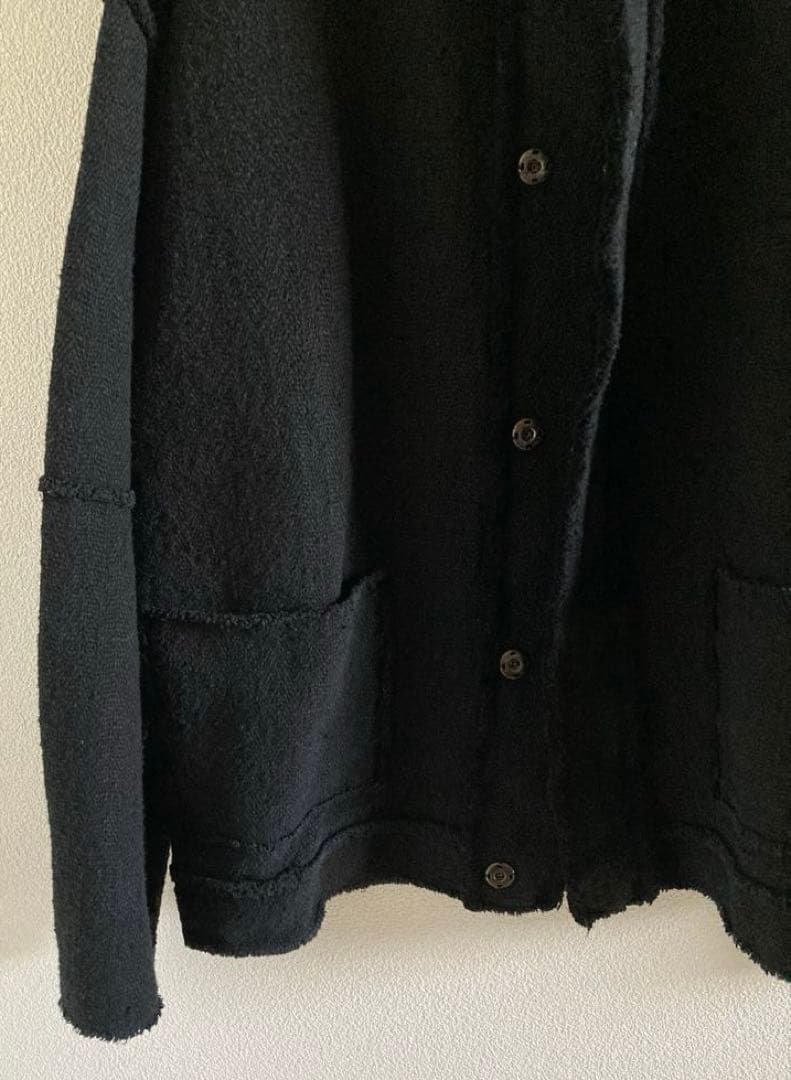 【MITTAN】2024AW OCガラ紡ブルゾン(黒)サイズ2