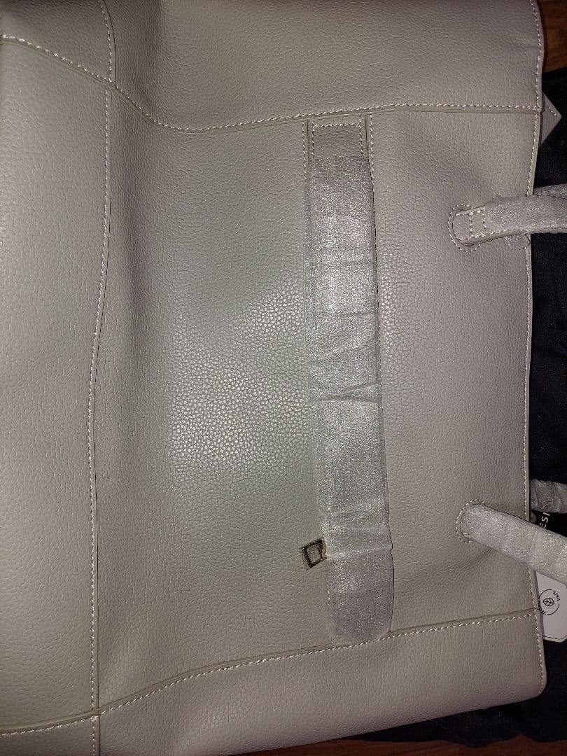 未使用品　Nordace Pollina　ヴィーガントート　ライトグレー　バッグ