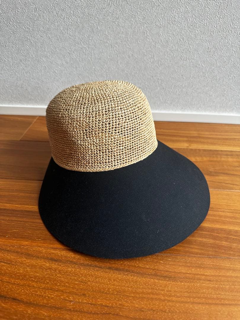 HELEN KAMINSKI Blaise 麦わら帽子ナチュラル×ブラック