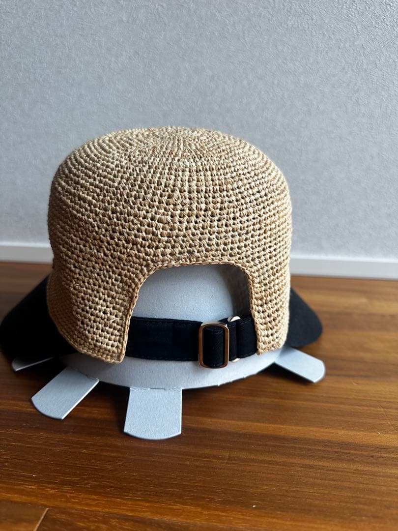 HELEN KAMINSKI Blaise 麦わら帽子ナチュラル×ブラック