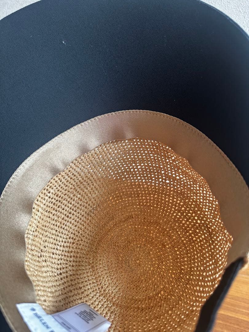 HELEN KAMINSKI Blaise 麦わら帽子ナチュラル×ブラック