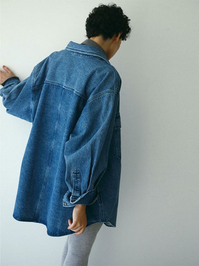 新品未使用 2024 EDWIN×ETRE TOKYO デニムシャツジャケット