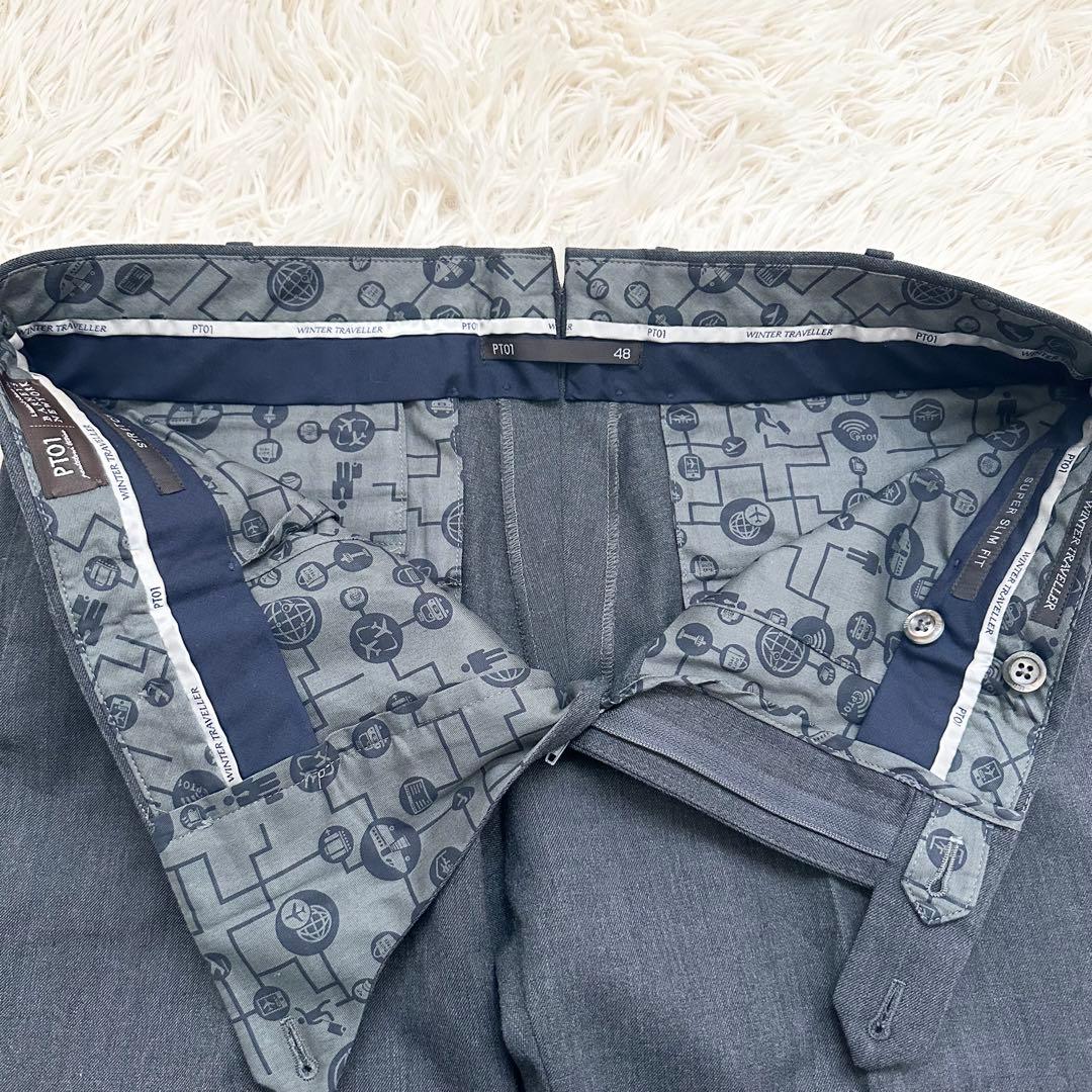 PT01 バーニーズニューヨーク別注 ウインタートラベラー ストレッチ L