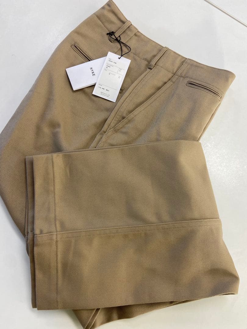 HYKE チノパンKHAKI サイズ1