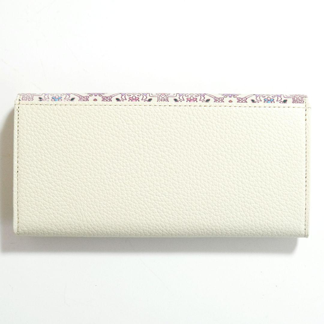 【新品未使用】友禅文庫 長財布 牛革 日本製 花柄 大容量