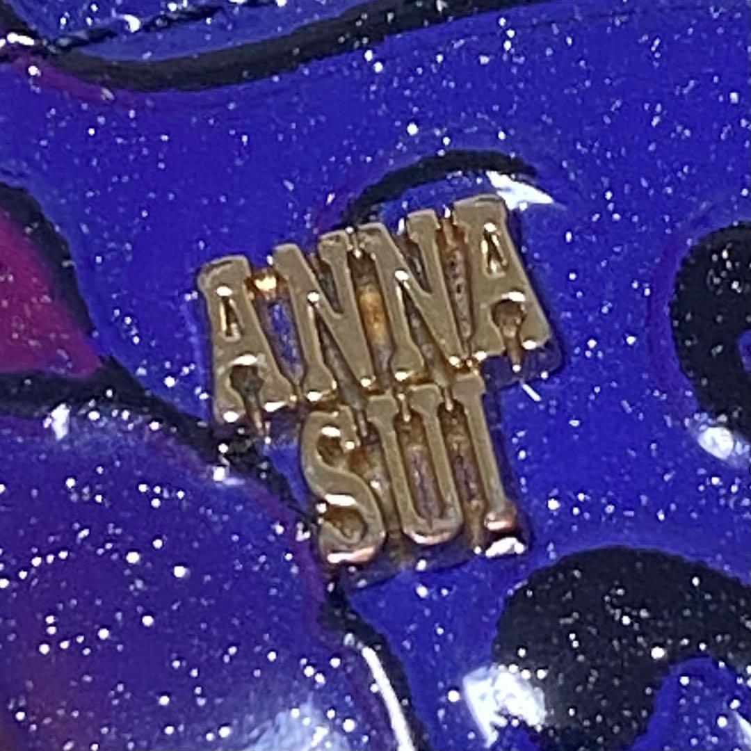 未使用級 ANNA SUI アナスイ 長財布 マジカルローズ ラウンドファスナー