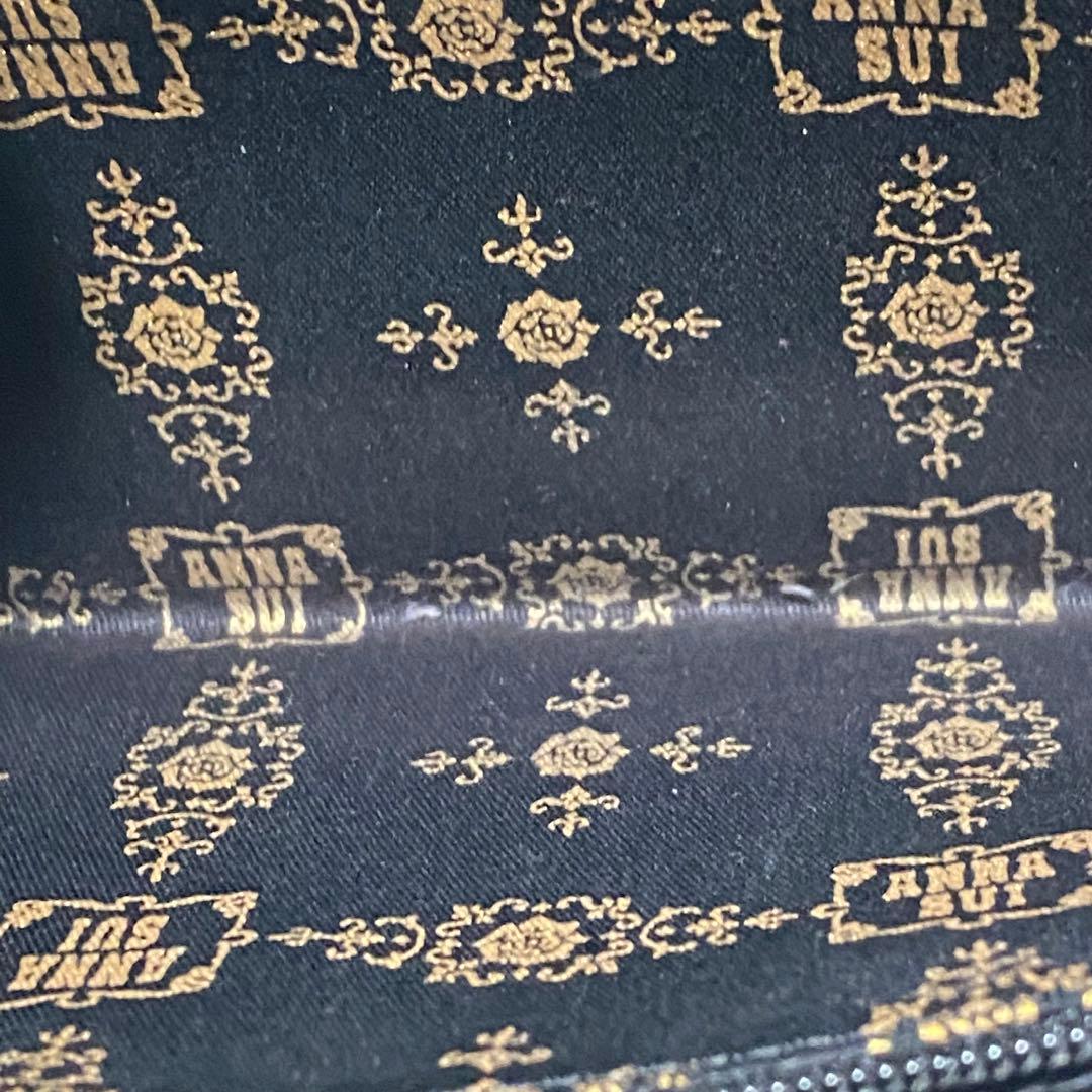 未使用級 ANNA SUI アナスイ 長財布 マジカルローズ ラウンドファスナー