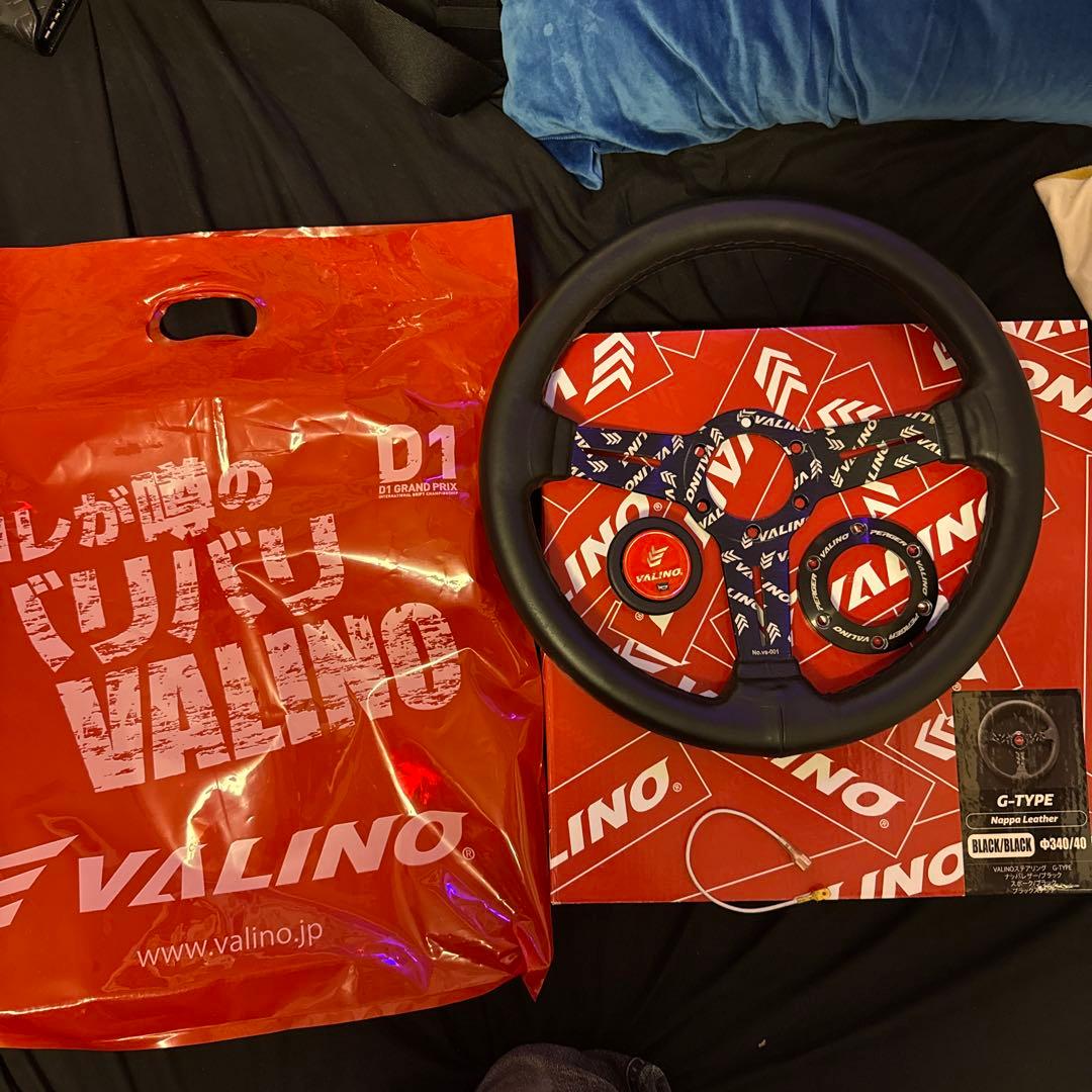 VALINO G-TYPE ステアリング 本体 Φ340/40 ブラック