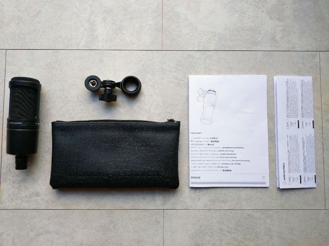 audio-technica AT2020&その他用具一式