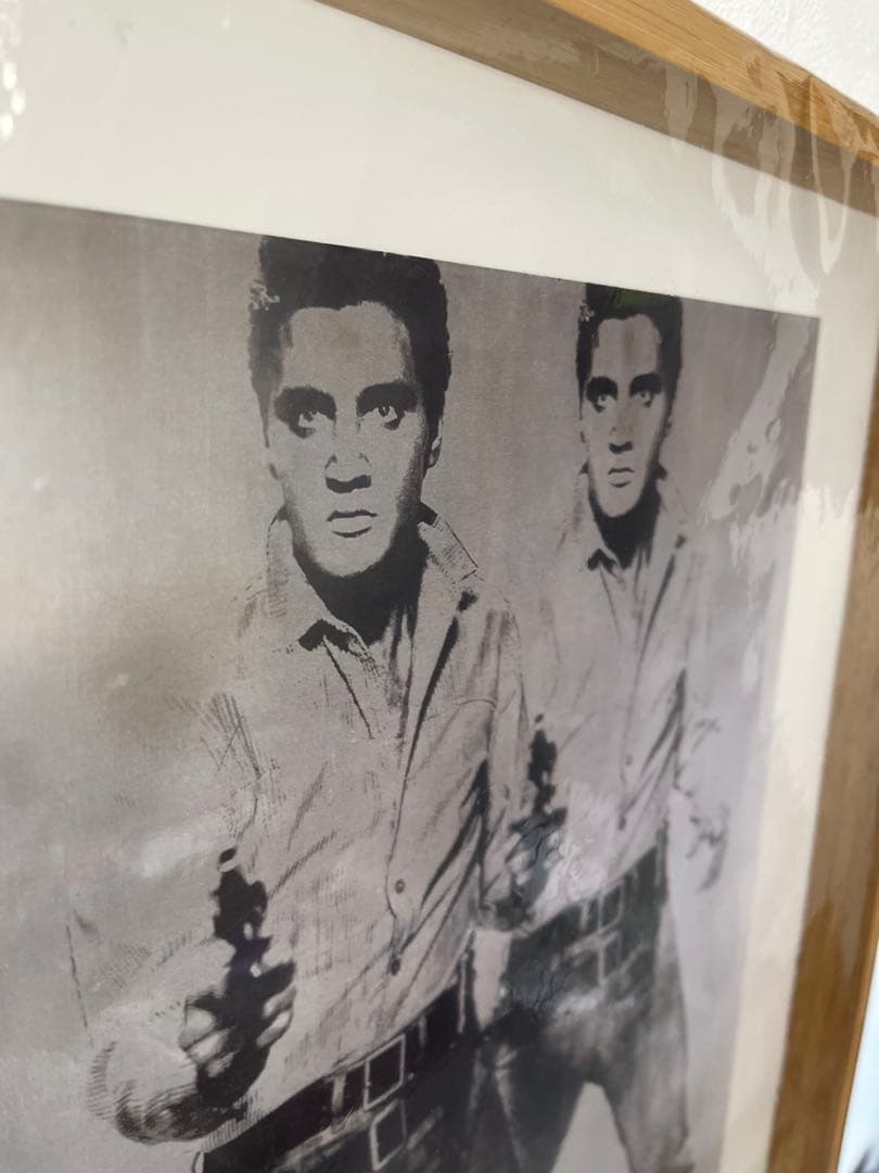 ウォーホル Two Elvis (1963)（エルビスプレスリー) ポスター