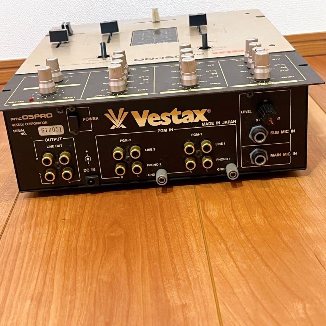 希少 Vestax DJミキサー PMC-05Pro ベスタクス