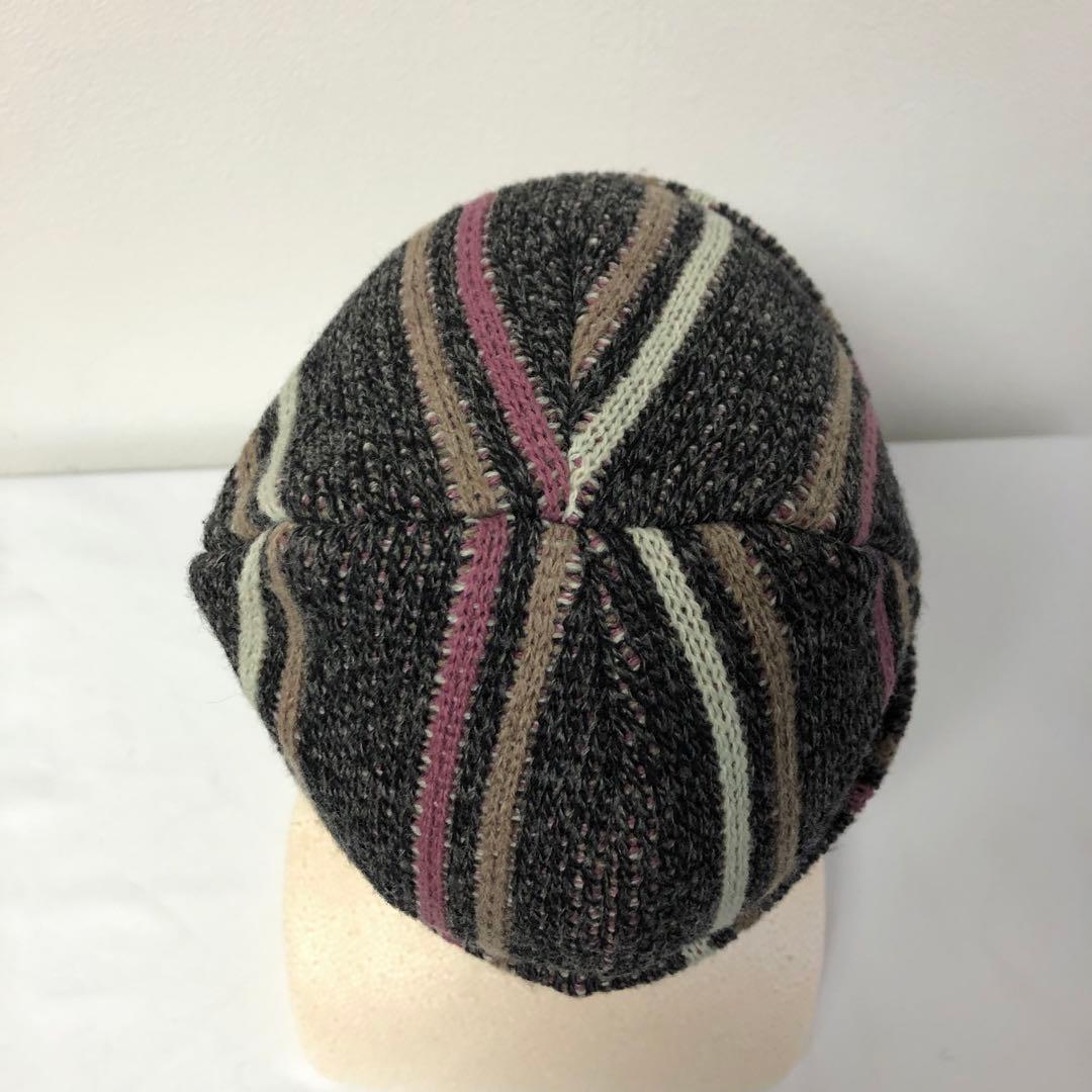 希少 美品 完売品 NOROLL WASHBLE STRIPE BEANIE O
