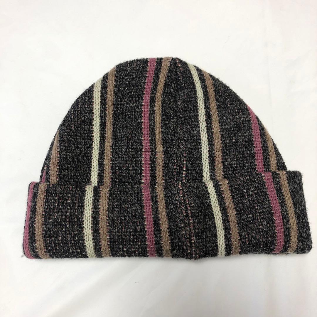 希少 美品 完売品 NOROLL WASHBLE STRIPE BEANIE O