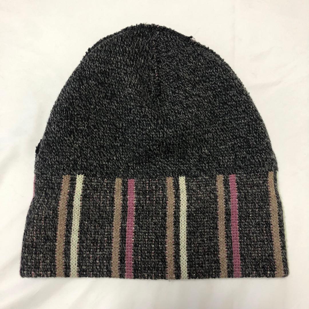 希少 美品 完売品 NOROLL WASHBLE STRIPE BEANIE O