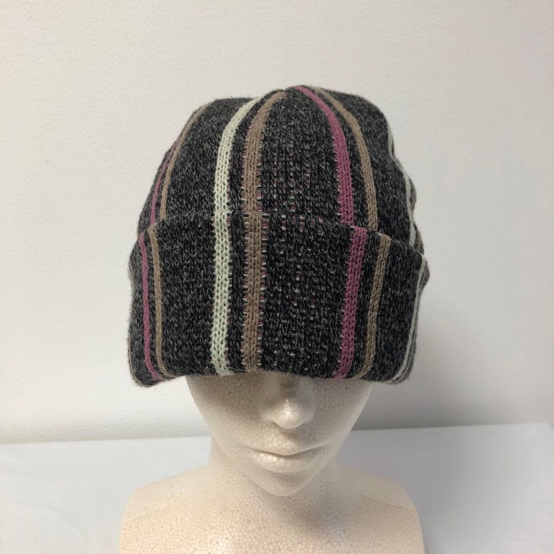 希少 美品 完売品 NOROLL WASHBLE STRIPE BEANIE O