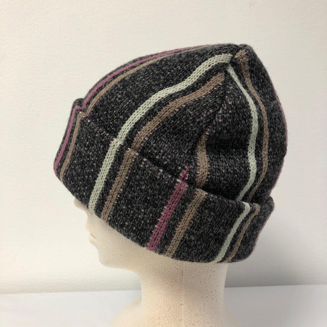 希少 美品 完売品 NOROLL WASHBLE STRIPE BEANIE O