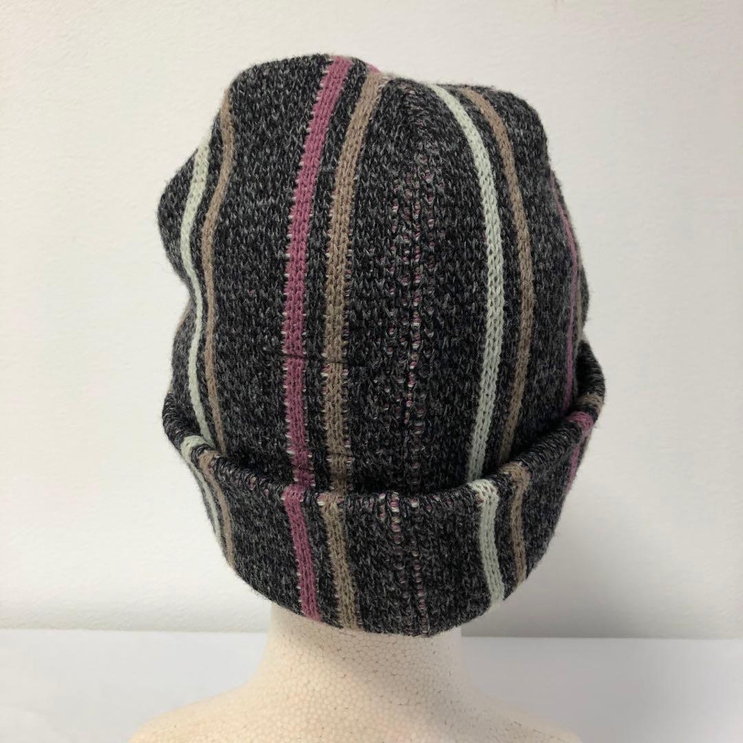 希少 美品 完売品 NOROLL WASHBLE STRIPE BEANIE O