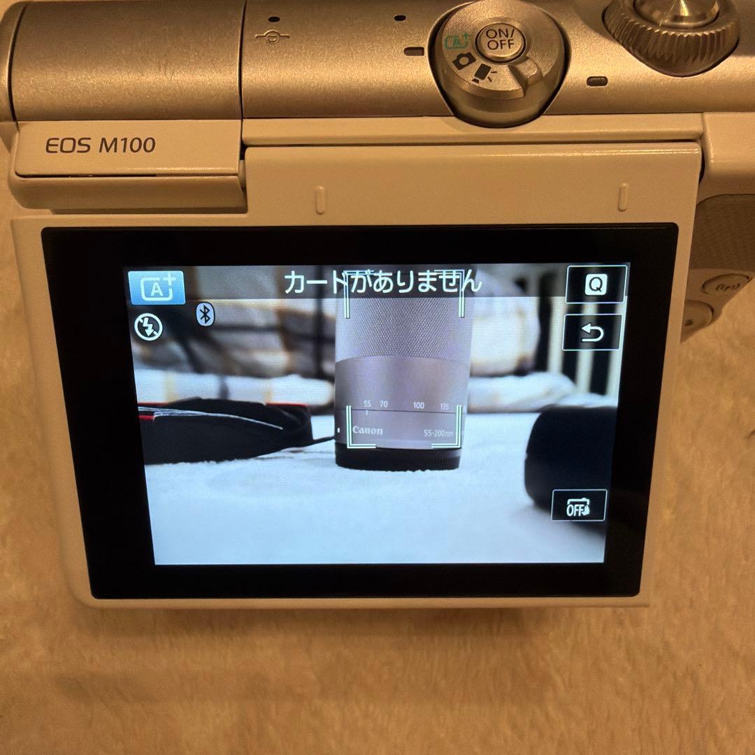 Canon EOS M100 ミラーレスカメラ レンズ2本付き